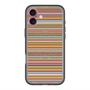 スリムプロテクションプレミアムケース with MagSafe［ Colorful Boader ］
