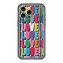 スリムプロテクションプレミアムケース with MagSafe［ LOVE!LOVE!LOVE! ］