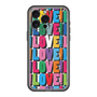スリムプロテクションプレミアムケース with MagSafe［ LOVE!LOVE!LOVE! ］
