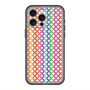 スリムプロテクションプレミアムケース with MagSafe［ 七宝柄 ］