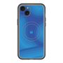 スリムプロテクションプレミアムケース with MagSafe［ CASEPLAY Winding Pattern - Blue ］