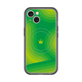 スリムプロテクションプレミアムケース with MagSafe［ CASEPLAY Winding Pattern - Green ］