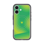 スリムプロテクションプレミアムケース with MagSafe［ CASEPLAY Winding Pattern - Green ］