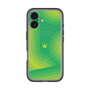 スリムプロテクションプレミアムケース with MagSafe［ CASEPLAY Winding Pattern - Green ］