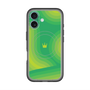 スリムプロテクションプレミアムケース with MagSafe［ CASEPLAY Winding Pattern - Green ］