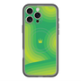 スリムプロテクションプレミアムケース with MagSafe［ CASEPLAY Winding Pattern - Green ］