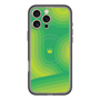 スリムプロテクションプレミアムケース with MagSafe［ CASEPLAY Winding Pattern - Green ］