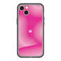 スリムプロテクションプレミアムケース with MagSafe［ CASEPLAY Winding Pattern - Pink ］