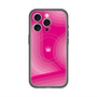 スリムプロテクションプレミアムケース with MagSafe［ CASEPLAY Winding Pattern - Pink ］