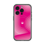 スリムプロテクションプレミアムケース with MagSafe［ CASEPLAY Winding Pattern - Pink ］