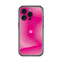 スリムプロテクションプレミアムケース with MagSafe［ CASEPLAY Winding Pattern - Pink ］