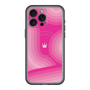 スリムプロテクションプレミアムケース with MagSafe［ CASEPLAY Winding Pattern - Pink ］