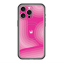 スリムプロテクションプレミアムケース with MagSafe［ CASEPLAY Winding Pattern - Pink ］