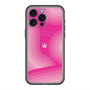 スリムプロテクションプレミアムケース with MagSafe［ CASEPLAY Winding Pattern - Pink ］