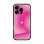 スリムプロテクションプレミアムケース with MagSafe［ CASEPLAY Winding Pattern - Pink ］