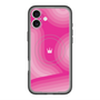 スリムプロテクションプレミアムケース with MagSafe［ CASEPLAY Winding Pattern - Pink ］