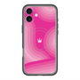 スリムプロテクションプレミアムケース with MagSafe［ CASEPLAY Winding Pattern - Pink ］
