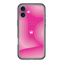 スリムプロテクションプレミアムケース with MagSafe［ CASEPLAY Winding Pattern - Pink ］