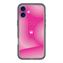 スリムプロテクションプレミアムケース with MagSafe［ CASEPLAY Winding Pattern - Pink ］