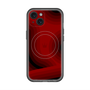 スリムプロテクションプレミアムケース with MagSafe［ CASEPLAY Winding Pattern - Red ］