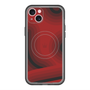スリムプロテクションプレミアムケース with MagSafe［ CASEPLAY Winding Pattern - Red ］