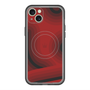 スリムプロテクションプレミアムケース with MagSafe［ CASEPLAY Winding Pattern - Red ］