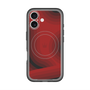 スリムプロテクションプレミアムケース with MagSafe［ CASEPLAY Winding Pattern - Red ］