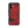 スリムプロテクションプレミアムケース with MagSafe［ CASEPLAY Winding Pattern - Red ］
