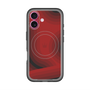 スリムプロテクションプレミアムケース with MagSafe［ CASEPLAY Winding Pattern - Red ］