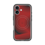 スリムプロテクションプレミアムケース with MagSafe［ CASEPLAY Winding Pattern - Red ］