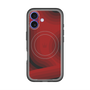 スリムプロテクションプレミアムケース with MagSafe［ CASEPLAY Winding Pattern - Red ］