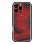スリムプロテクションプレミアムケース with MagSafe［ CASEPLAY Winding Pattern - Red ］