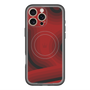 スリムプロテクションプレミアムケース with MagSafe［ CASEPLAY Winding Pattern - Red ］
