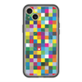 スリムプロテクションプレミアムケース with MagSafe［ CASEPLAY Rainbow Check ］