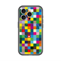 スリムプロテクションプレミアムケース with MagSafe［ CASEPLAY Rainbow Check ］
