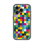 スリムプロテクションプレミアムケース with MagSafe［ CASEPLAY Rainbow Check ］