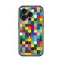 スリムプロテクションプレミアムケース with MagSafe［ CASEPLAY Rainbow Check ］