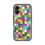 スリムプロテクションプレミアムケース with MagSafe［ CASEPLAY Rainbow Check ］