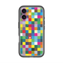 スリムプロテクションプレミアムケース with MagSafe［ CASEPLAY Rainbow Check ］