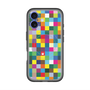 スリムプロテクションプレミアムケース with MagSafe［ CASEPLAY Rainbow Check ］