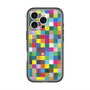 スリムプロテクションプレミアムケース with MagSafe［ CASEPLAY Rainbow Check ］