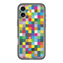 スリムプロテクションプレミアムケース with MagSafe［ CASEPLAY Rainbow Check ］