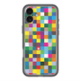 スリムプロテクションプレミアムケース with MagSafe［ CASEPLAY Rainbow Check ］