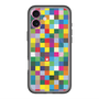 スリムプロテクションプレミアムケース with MagSafe［ CASEPLAY Rainbow Check ］