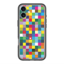 スリムプロテクションプレミアムケース with MagSafe［ CASEPLAY Rainbow Check ］
