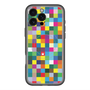 スリムプロテクションプレミアムケース with MagSafe［ CASEPLAY Rainbow Check ］