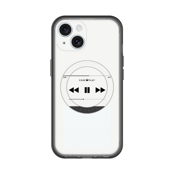 スリムプロテクションプレミアムケース with MagSafe［ Music Player ］