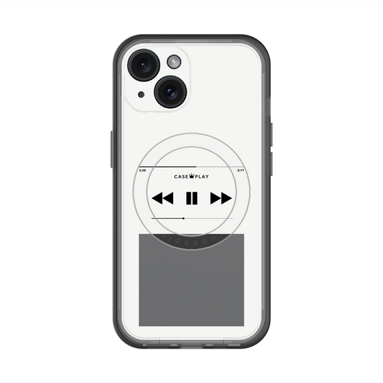 スリムプロテクションプレミアムケース with MagSafe［ Music Player ］