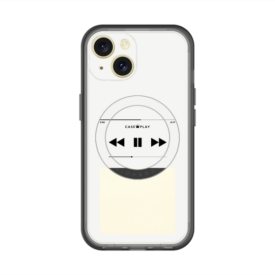スリムプロテクションプレミアムケース with MagSafe［ Music Player ］