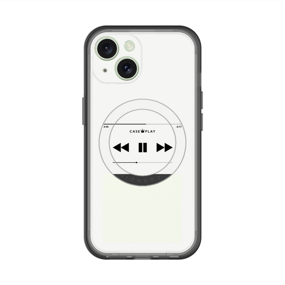 スリムプロテクションプレミアムケース with MagSafe［ Music Player ］